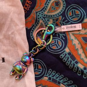 Coach bear keychain